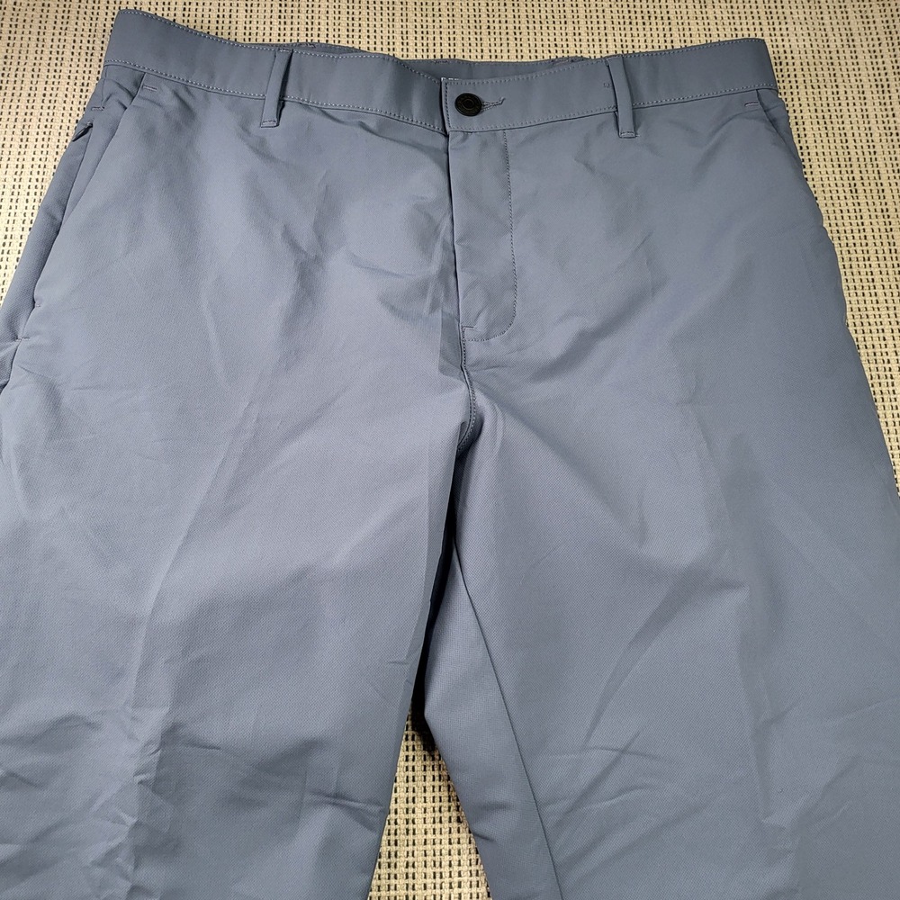 Banana Republic Pants Mens 36x30 Blue Performance Chino Slim Tapered Polyester